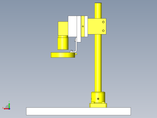 使用旋转滑台的角度测量仪后视缩略图