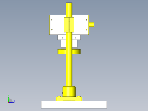 使用旋转滑台的角度测量仪左视缩略图