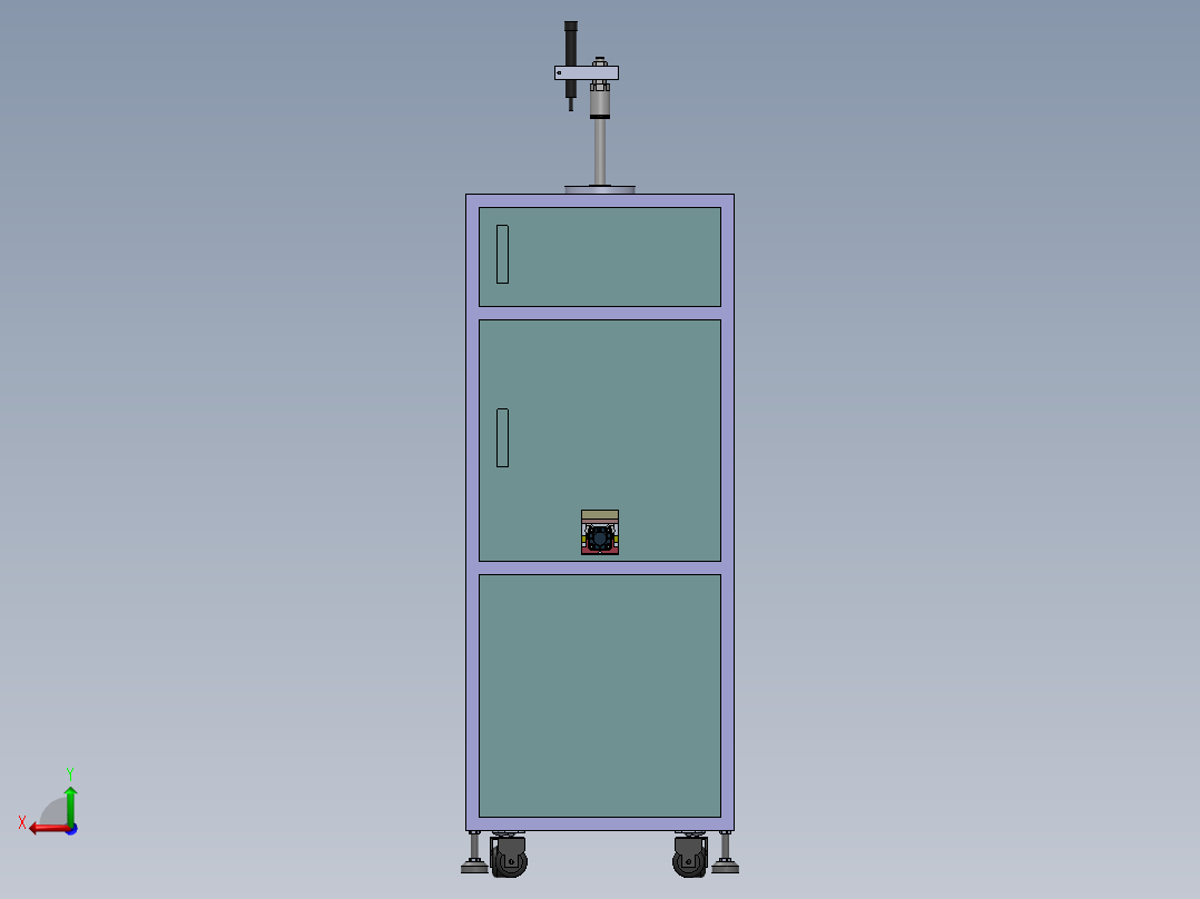 加热压螺丝机sw12可编辑后视图