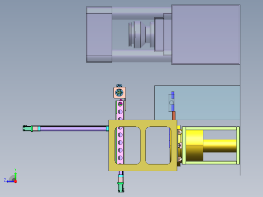 钢棒自动上料设备sw2020可编辑右视缩略图