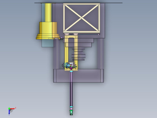 钢棒自动上料设备sw2020可编辑俯视缩略图