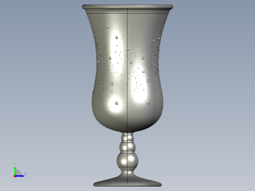 玻璃杯左视缩略图