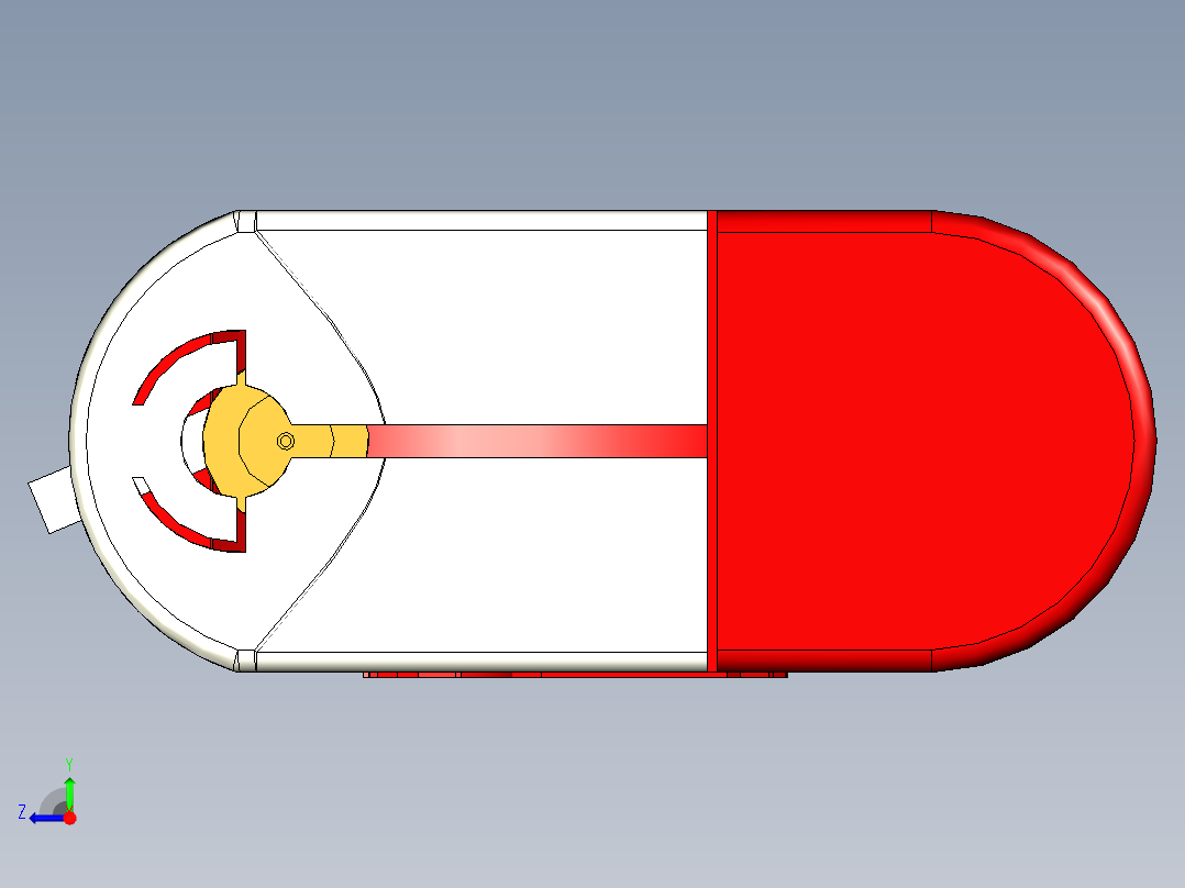 闹着玩专用打火机右视图