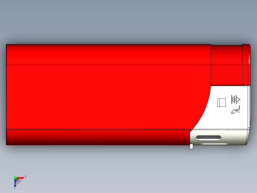 闹着玩专用打火机俯视缩略图