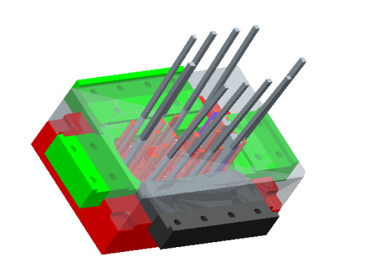手机模具图（模具拆模结构图缩略图