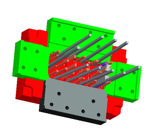 手机模具图（模具拆模结构图缩略图