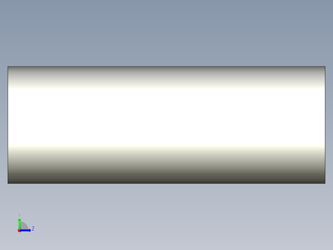 气压缸模型左视图