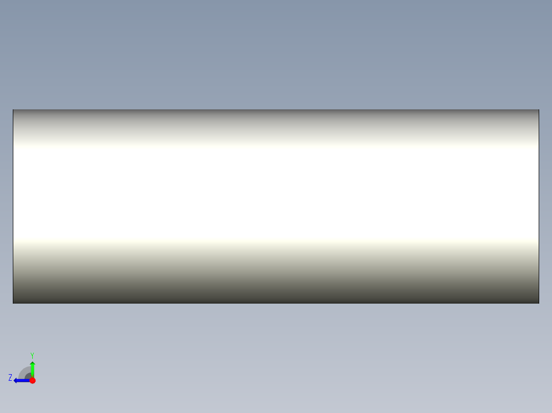 气压缸模型右视图