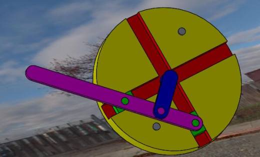 画椭圆机构，机械创新作业缩略图