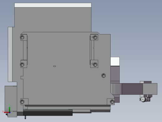 54_哈斯750C 5轴机床后视缩略图