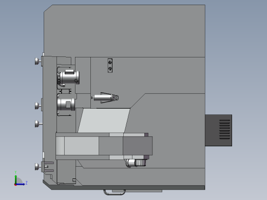 54_哈斯750C 5轴机床左视缩略图
