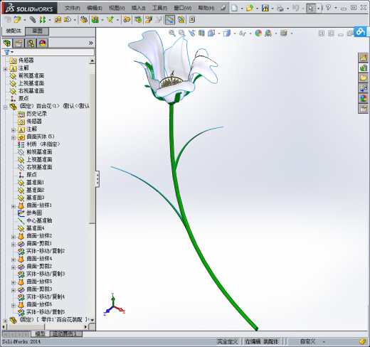 百合花缩略图