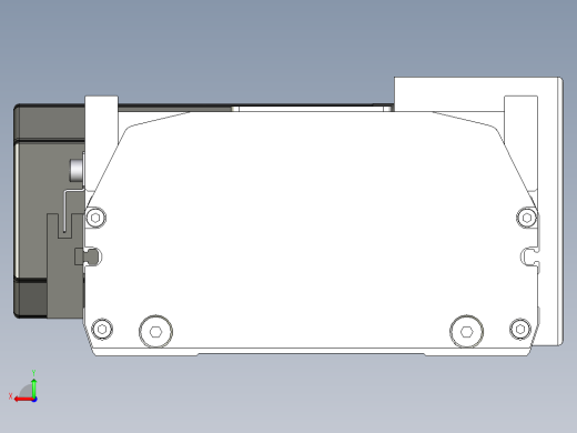 Toyo东佑达直线模组-ETB17-L40-1200-L-750W后视缩略图