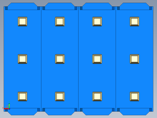 彩色公头100mil（2.54mm）系列-DS1021_blue_3x04p_100mil_Type1_rev1.0后视缩略图