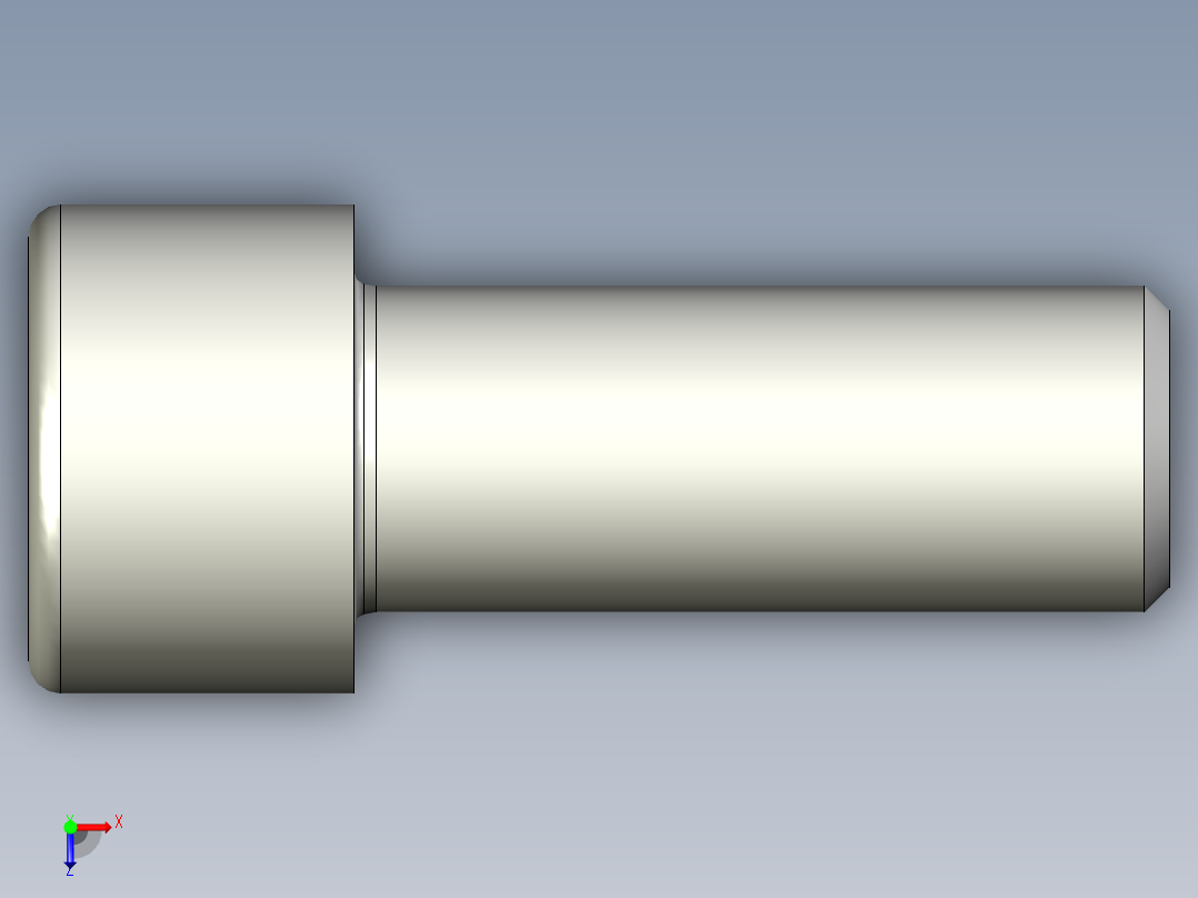 螺钉-DIN_912-M16x40.stp俯视图