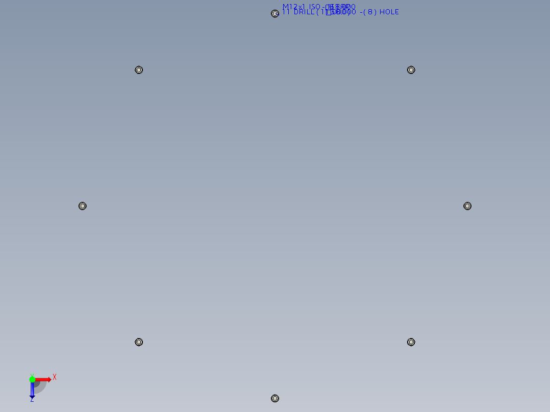 齿轮啮合 (99)俯视图