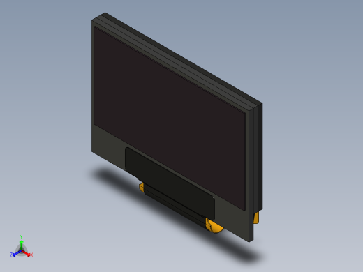 光电元件封装-UG-2864HSWEG01正等轴测缩略图