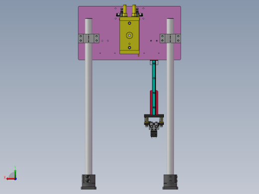 N型机械爪3D数模图纸 Solidworks设计 附STP IGS后视缩略图
