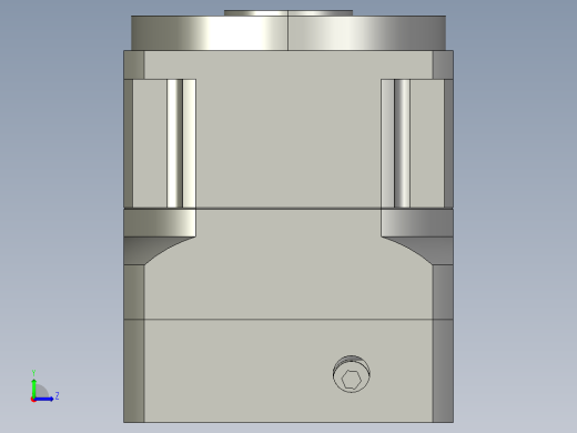 斜齿孔PGH115-L1 19-70-90-M5.STEP左视缩略图