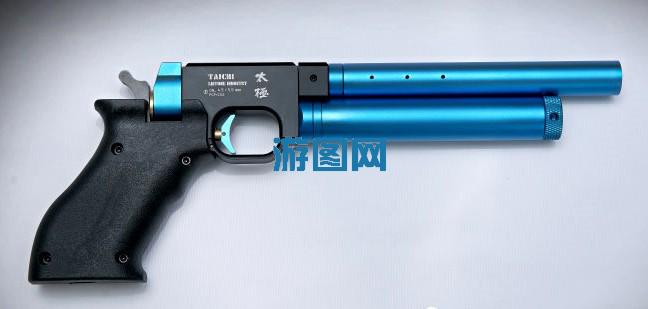 LST太极TAICHI 4.5mm喇叭弹CO2多功能手枪（太极PCP手狗）