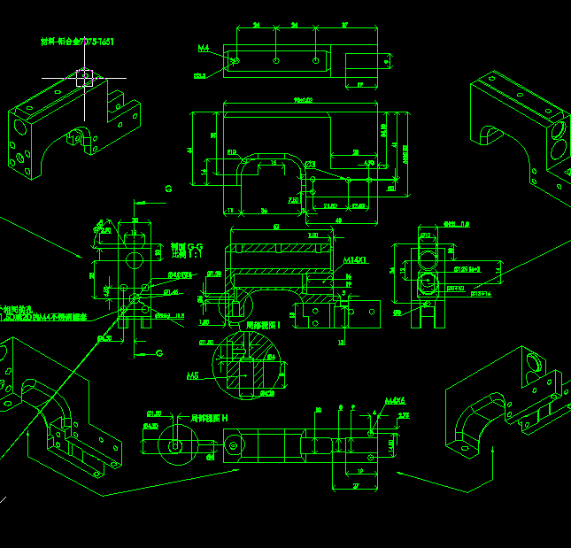 LST太极TAICHI 4.5mm喇叭弹CO2多功能手枪（太极PCP手狗）