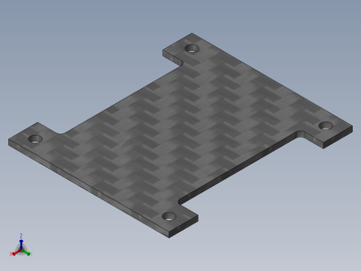 BLADE mCP-X遥控直升机模型结构3D图纸 Solidworks设计正等轴测缩略图