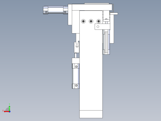打螺丝机构后视缩略图