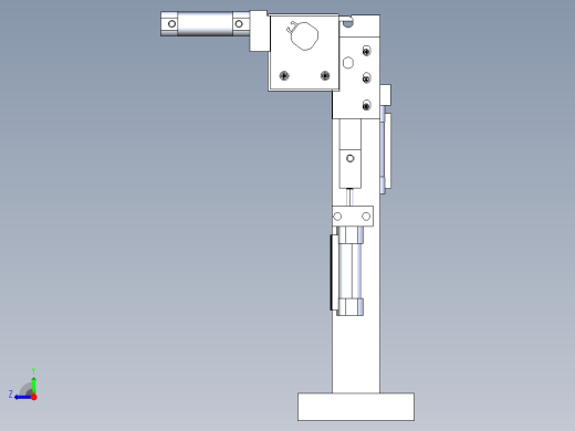 打螺丝机构右视缩略图