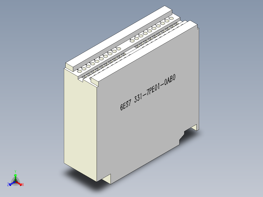 西门子电气 6ES7 331-7PF01-0AB0主视图
