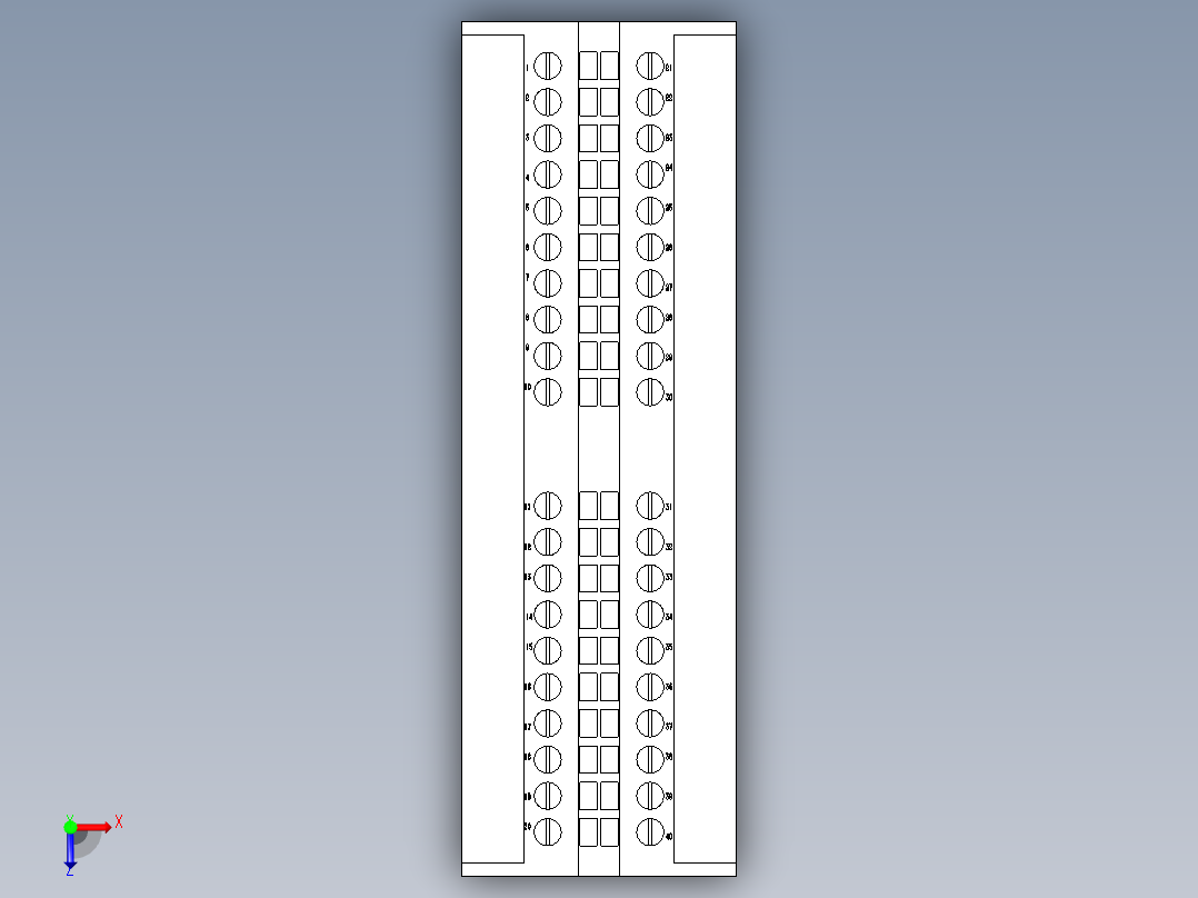 西门子电气 6ES7 331-7PF01-0AB0俯视图