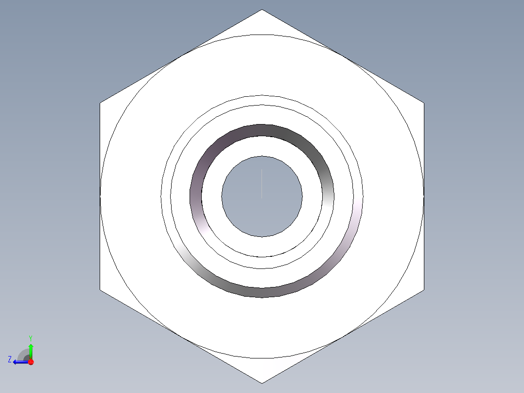 直通变径-GR、1D-20-30右视图