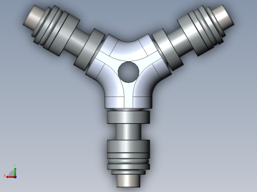 A2004890-3叶片600尺寸尾桨毂组件后视缩略图