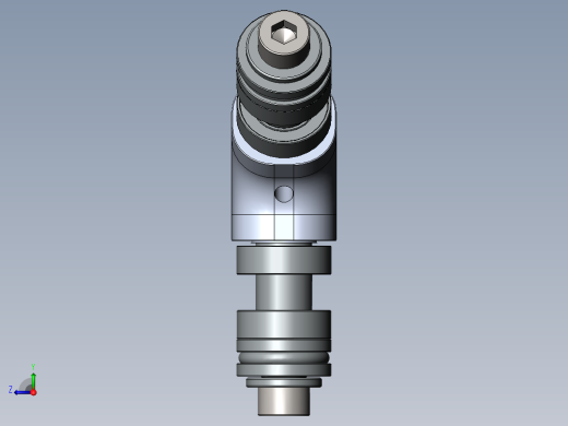 A2004890-3叶片600尺寸尾桨毂组件右视缩略图
