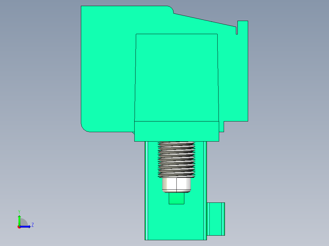 接插件(260)左视图