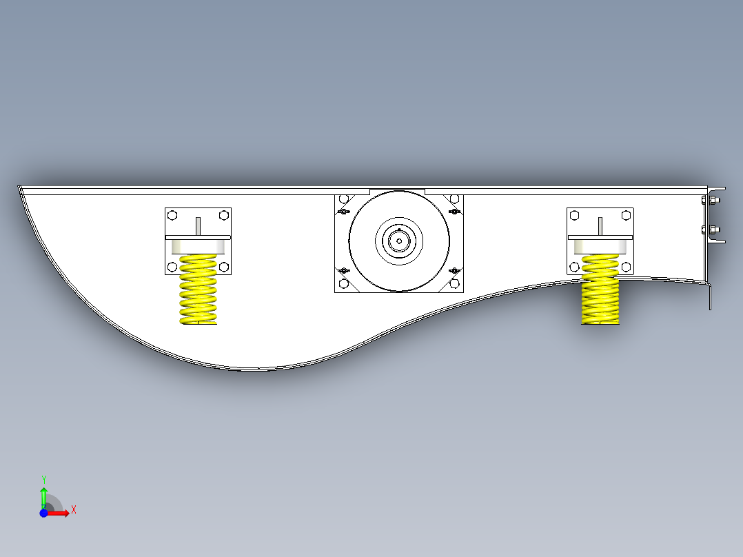 B3003857-振动筛用于纸浆前视图