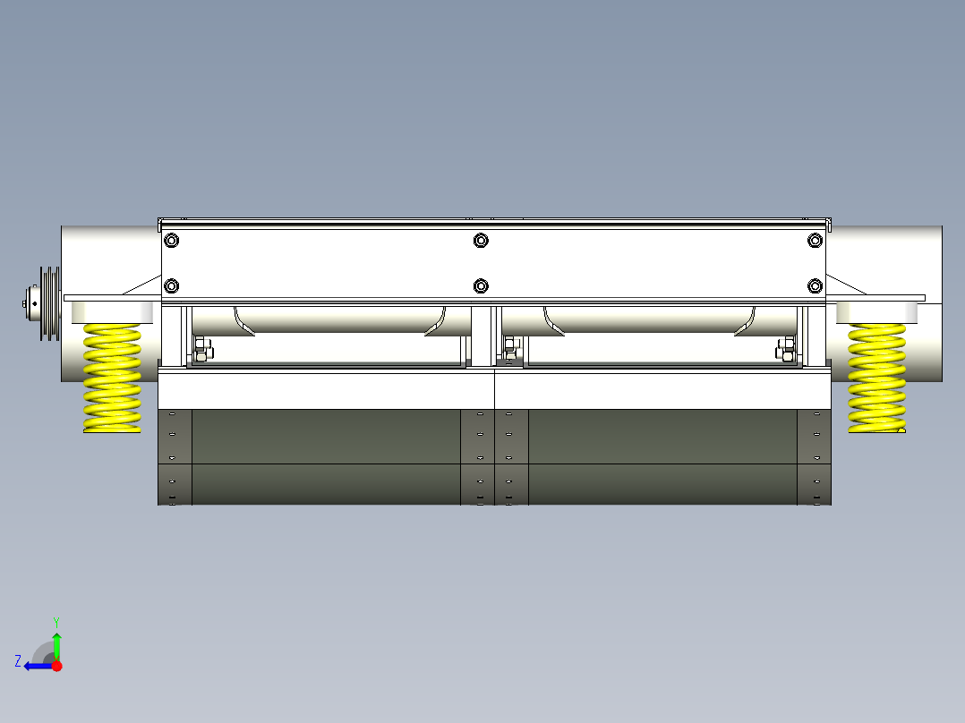 B3003857-振动筛用于纸浆右视图