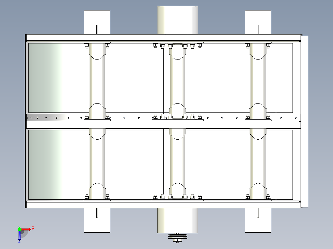 B3003857-振动筛用于纸浆俯视图