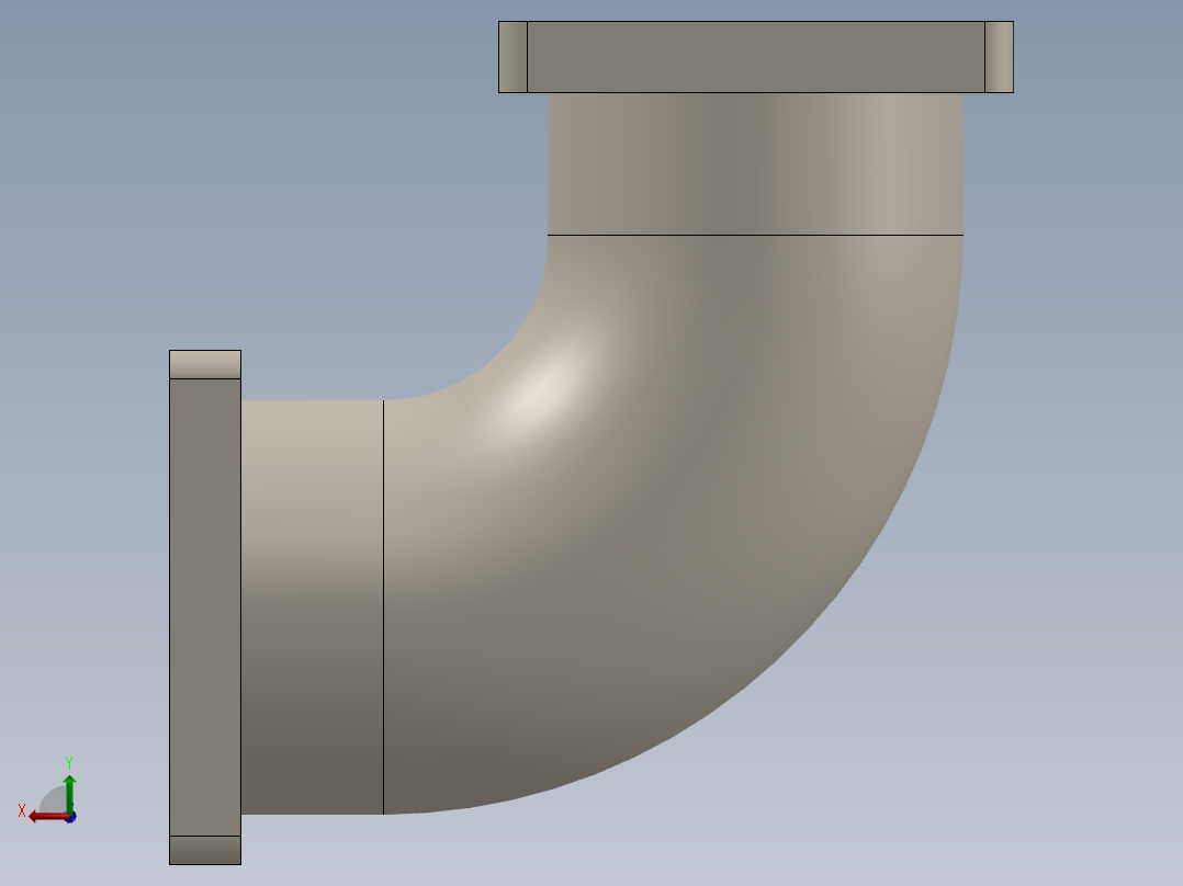 A0003699-管子和法兰后视图