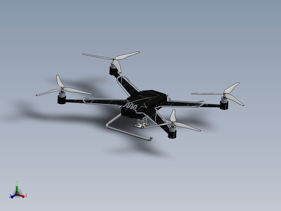 改装无人机12主视图