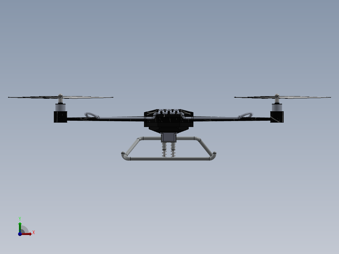 改装无人机12前视图