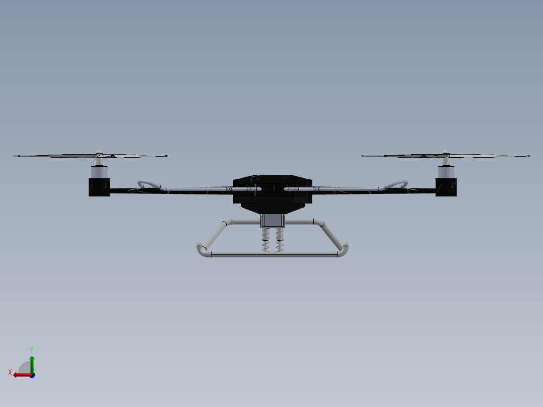 改装无人机12后视图