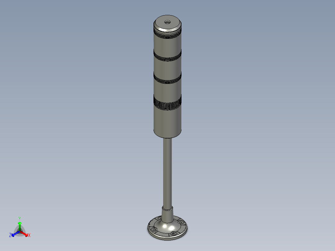 TPSB7-L73ROG-S三色灯ZB主视图