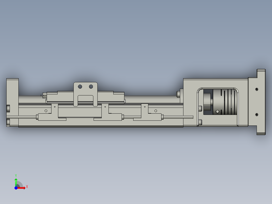 KK6005C-150A1-F0组件A-A前视图