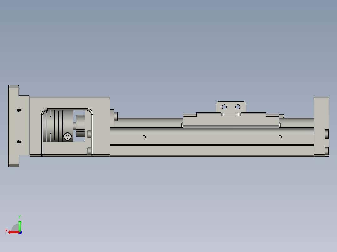 KK6005C-150A1-F0组件A-A后视图
