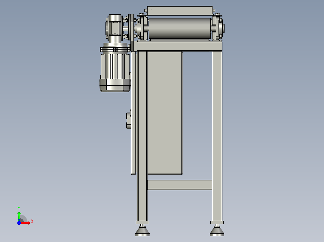 带式输送机前视图