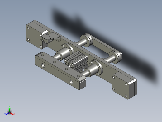 SAPMMZ01-09420平移阻挡装配体
