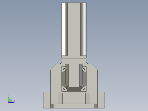 后端输送线电机减速机组装左视缩略图