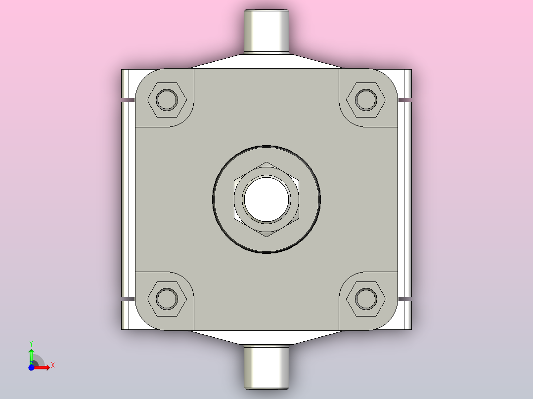 FESTO气缸DNGZK-125-10-PPV-A-S6---_asm_5_150_前视图