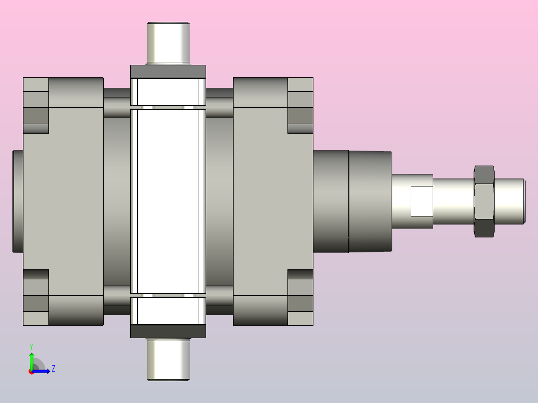 FESTO气缸DNGZK-125-10-PPV-A-S6---_asm_5_150_左视图
