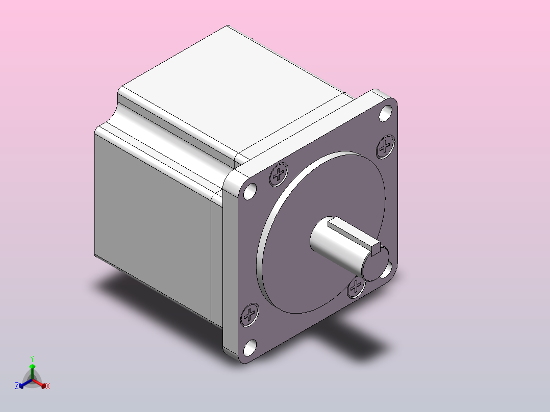 东洋电机TM4201A55A正等轴测图
